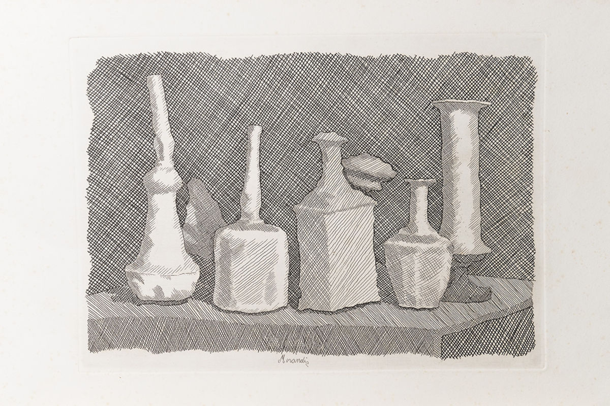 Morandi, Bartolini, Viviani e Janich: i quattro incisori amati da Sciascia in mostra in Romagna