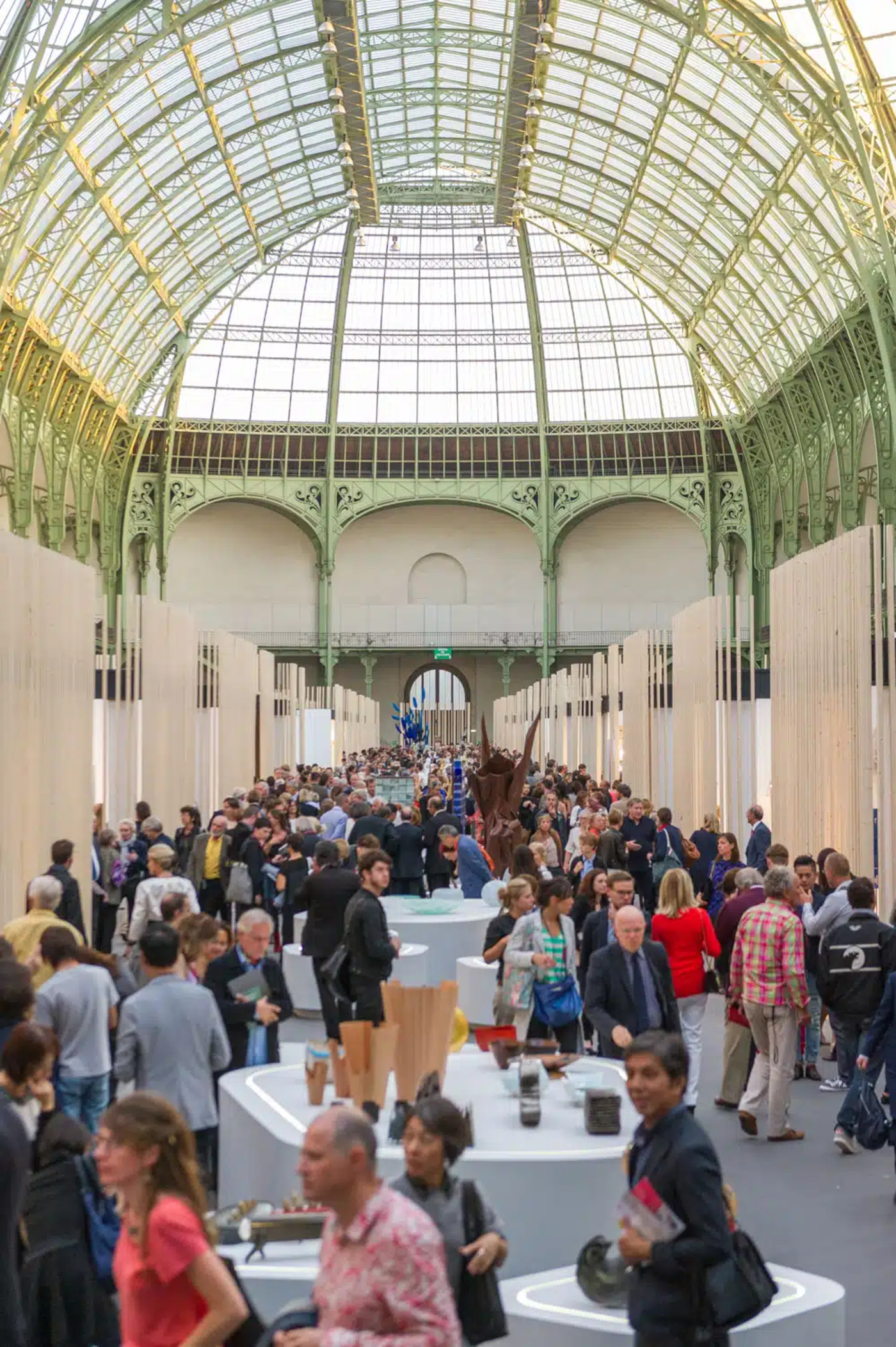 Nave del Grand Palais, París, durante el evento Révélations.