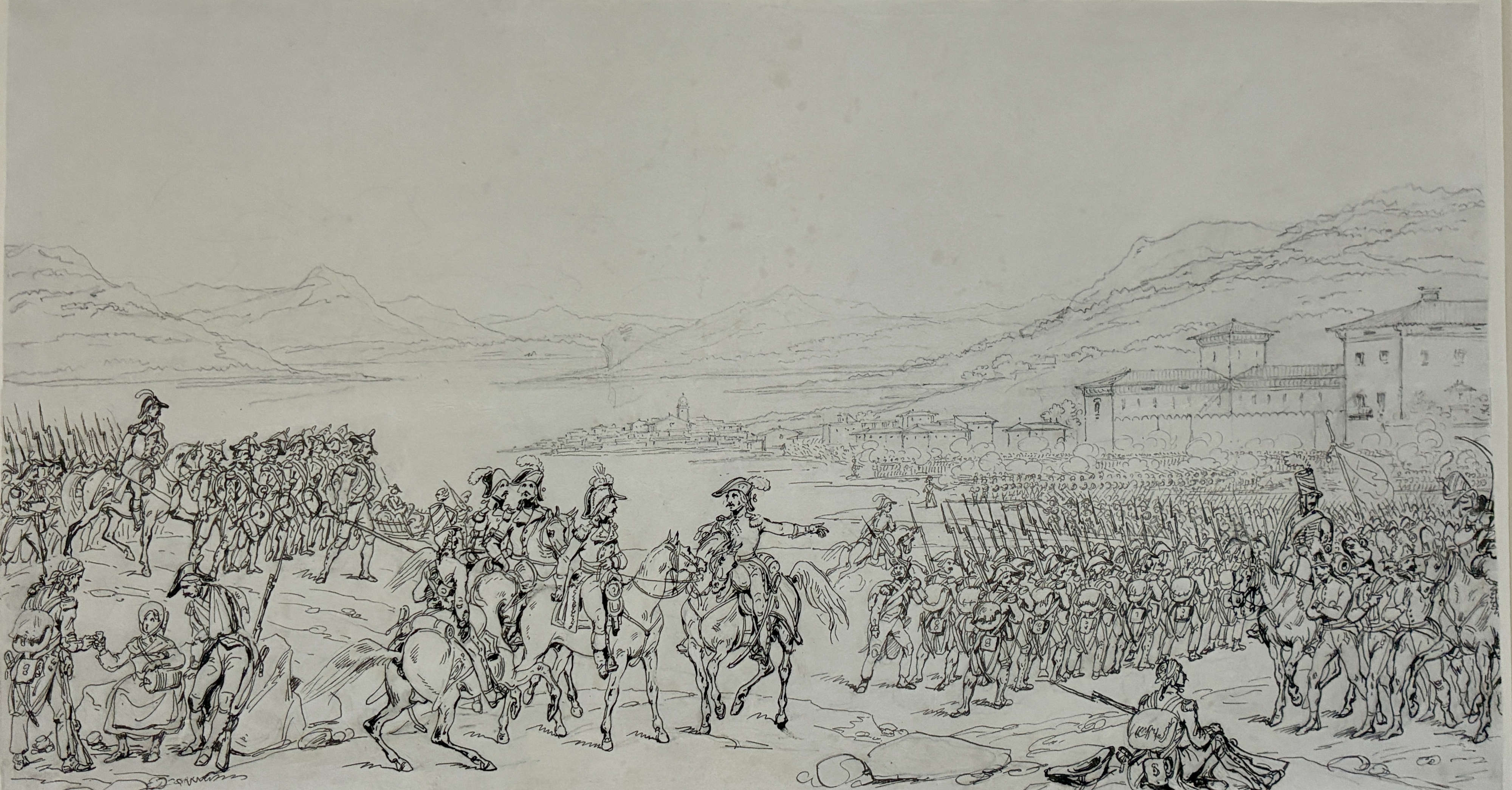 Salò, il Museo della Città acquisisce la Battaglia di Salò di Lecomte e prepara una mostra per il 2027