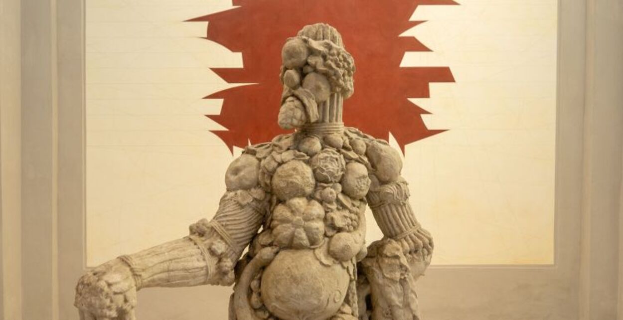 Una scultura arcimboldesca del Seicento tra natura e arte negli Horti di Pavia