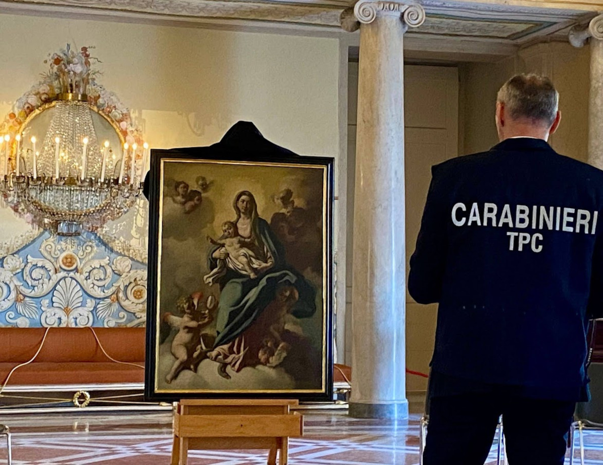 L'Immacolata Concezione della scuola di Francesco Solimena, trafugata nel 1978, torna a Capodimonte