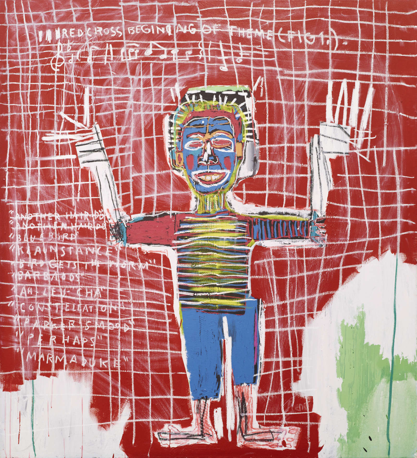 Jean-Michel Basquiat, Red Savoy (1983; Viena, Colección Heidi Horten)