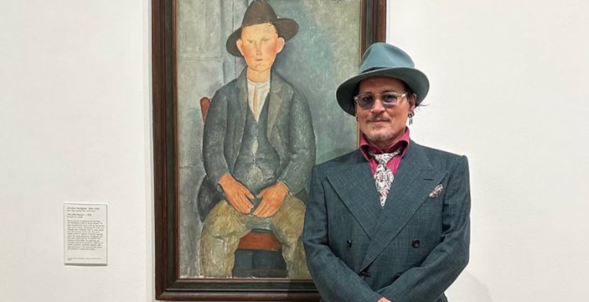 Johnny Depp at Tate Modern for Modigliani: UK premiere of his new film