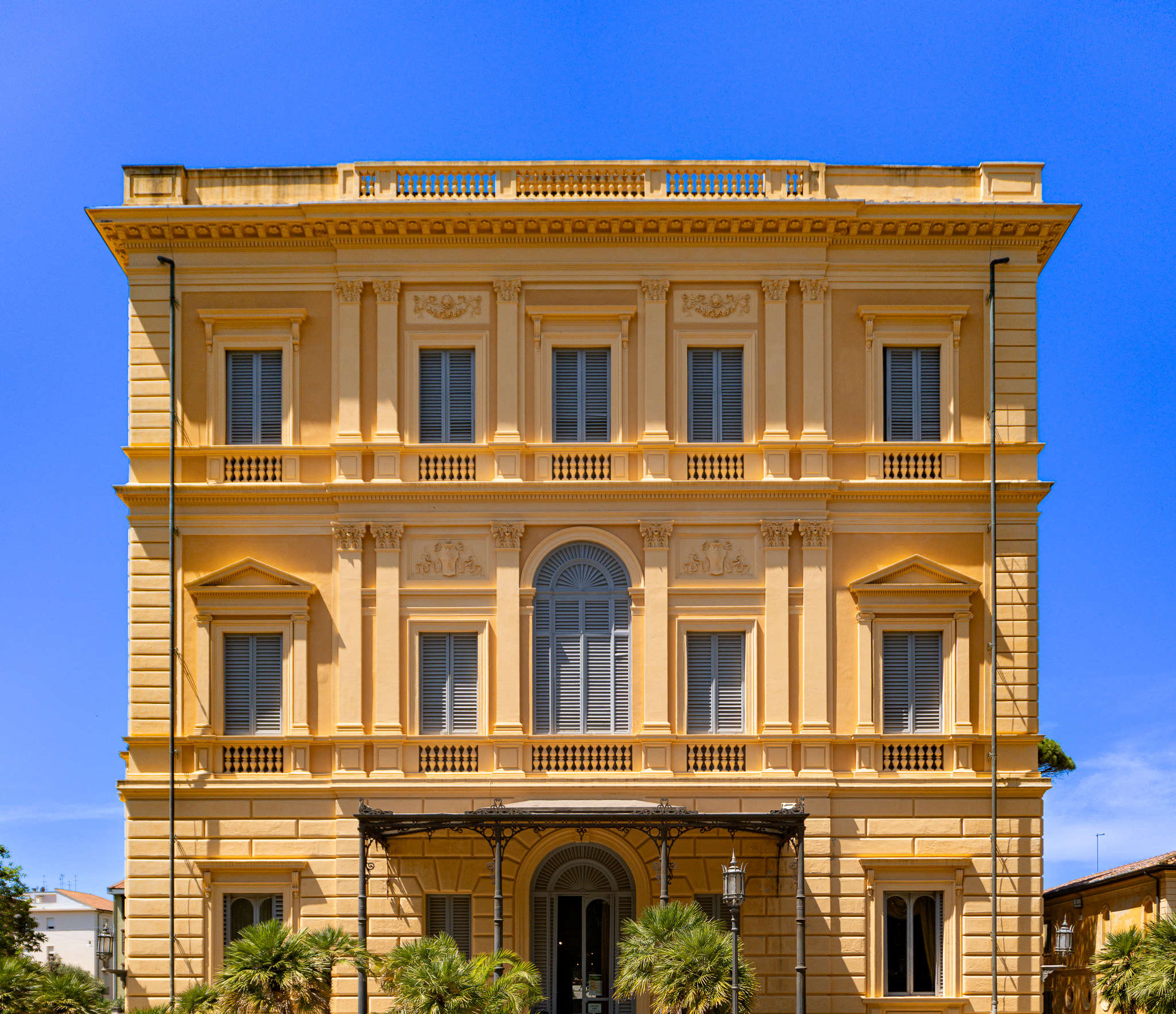 Fachada del Museo Cívico Giovanni Fattori