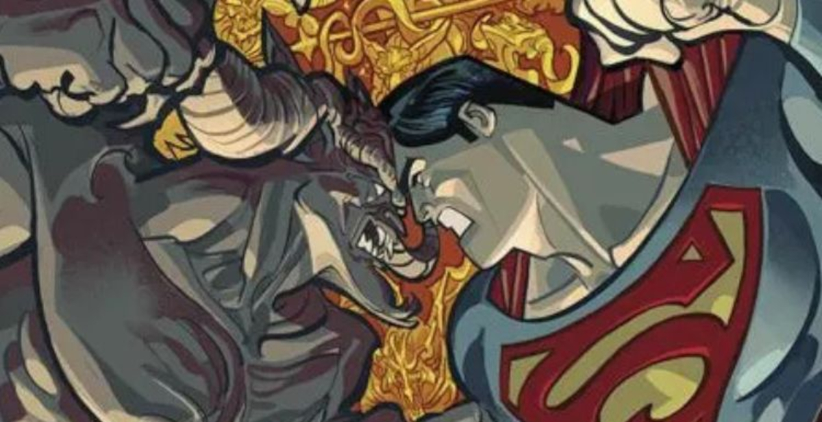 Superman e Dante si incontrano a Firenze nel nuovo graphic novel firmato da Nucci e Celoni