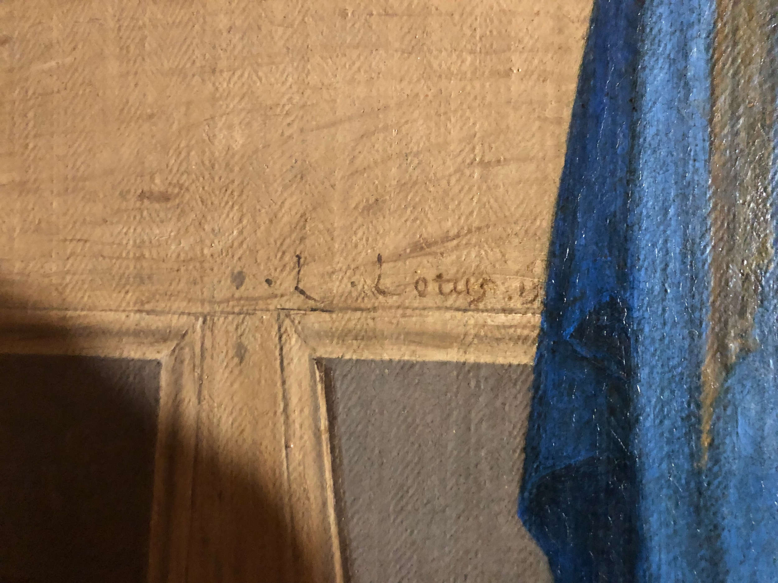 Firma de Lorenzo Lotto