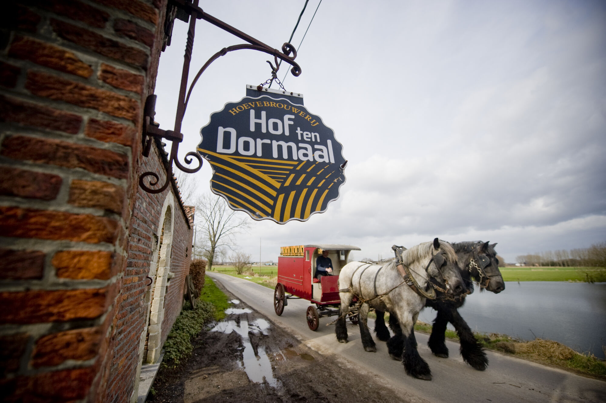 Hof ten Dormaal Brewery. Photo: Joris Bulckens