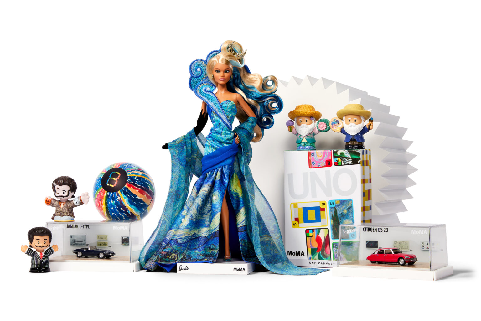 Mattel ha creato una linea di giocattoli e oggetti in collaborazione col MoMA di New York