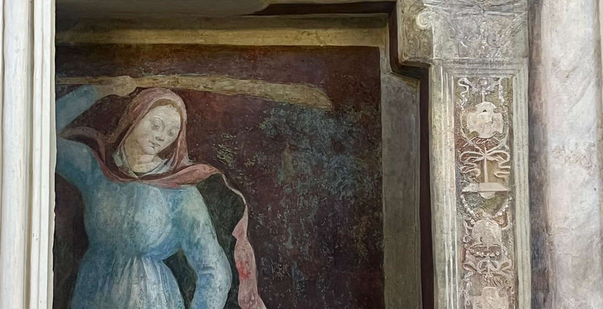 In Lucchesia un restauro fa riemergere un affresco rinascimentale dimenticato