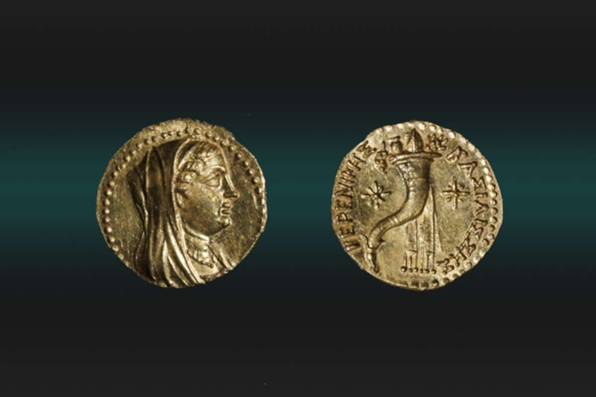 Scoperta a Gerusalemme rarissima moneta d’oro della regina Berenice II d’Egitto