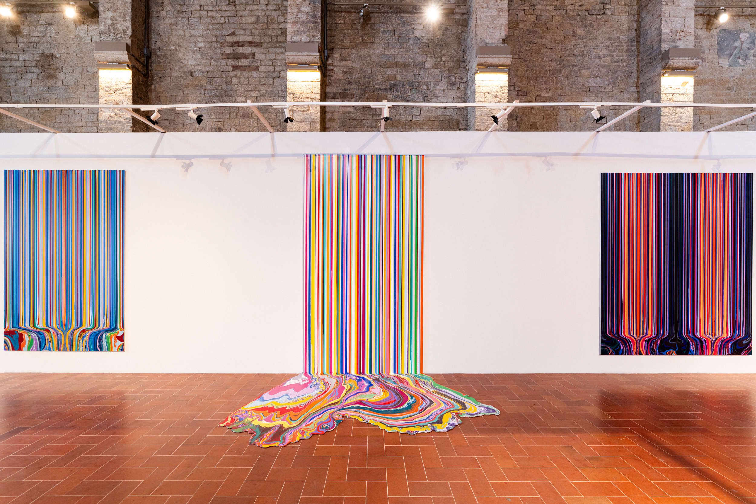 A Todi la mostra di Ian Davenport, uno dei più grandi artisti britannici viventi