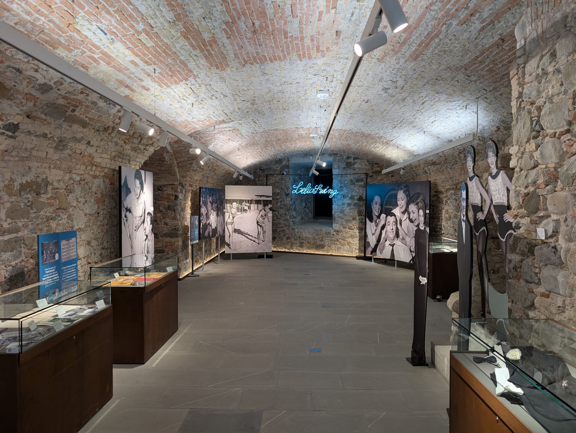 Exposición LELIOSWING - La música y el estilo de Lelio Luttazzi, vista de la instalación