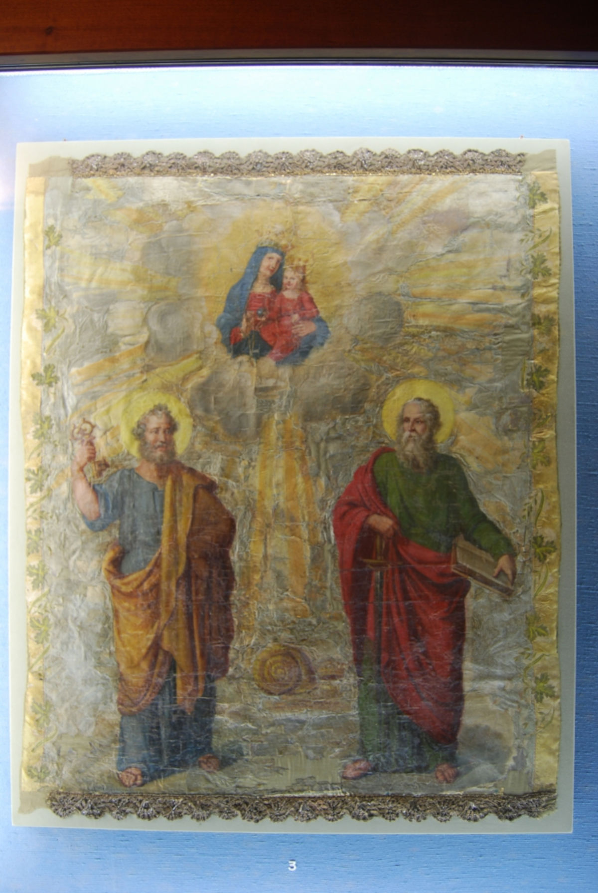 Musée du mobilier et des vêtements sacrés de la Nobile contrada della Chiocciola. Photo : © Fondation des musées siennois