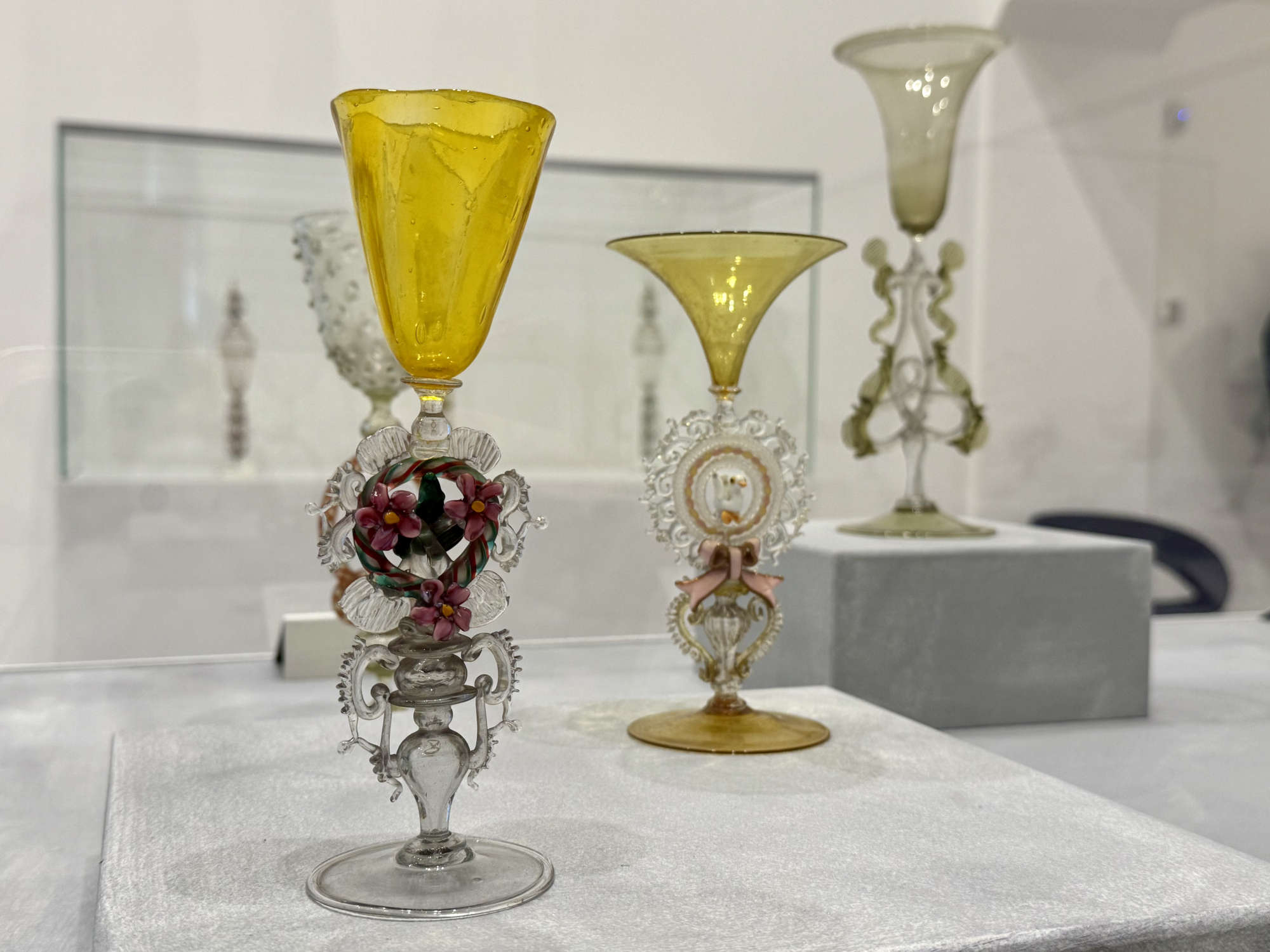 La nueva sección del siglo XIX del Museo del Vidrio de Murano. Foto: Fondazione Musei Civici di Venezia.
