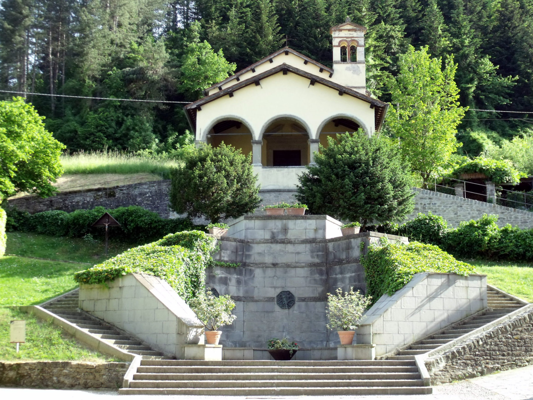 Palazzuolo sul Senio, Oratory of Saints Charles and Anthony. Photo: Wikimedia Commons - LigaDue