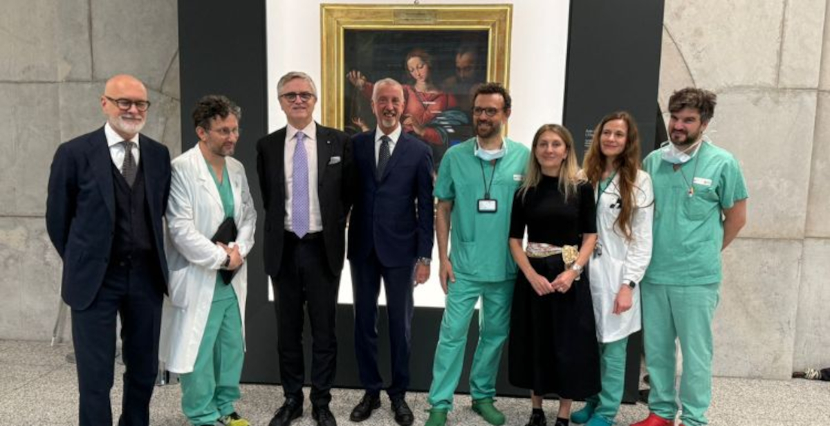 Le opere della Pinacoteca di Brera prestate all'ospedale: il Sassoferrato al Niguarda