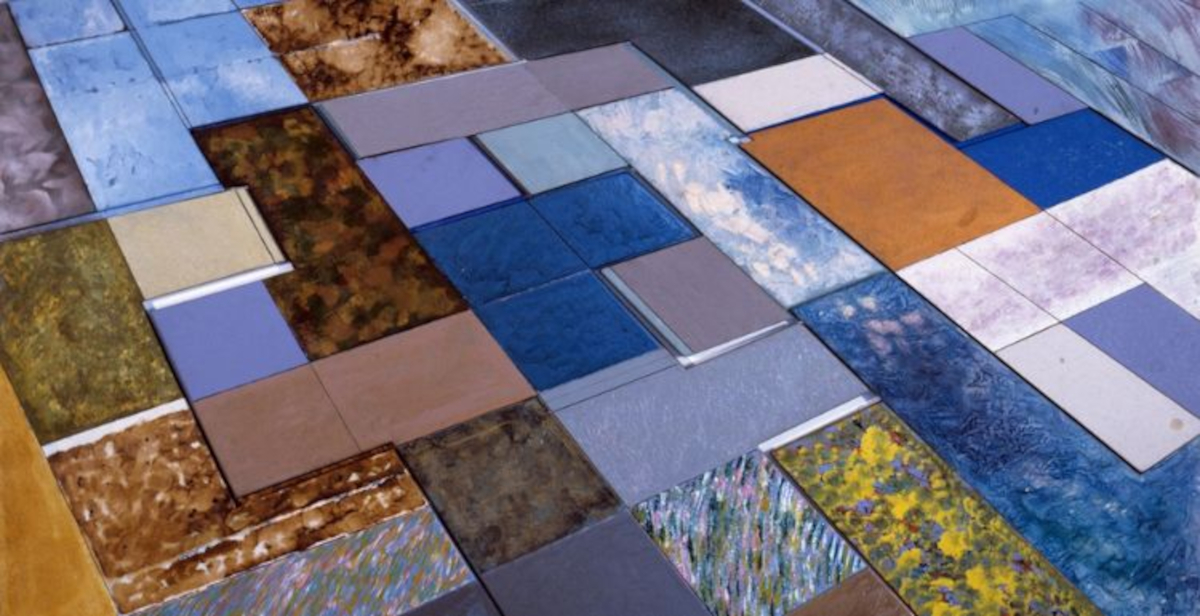 Renato Mambor a Villa Torlonia: il ritorno di &ldquo;Tappezzamento a pezzi&rdquo; dopo il restauro