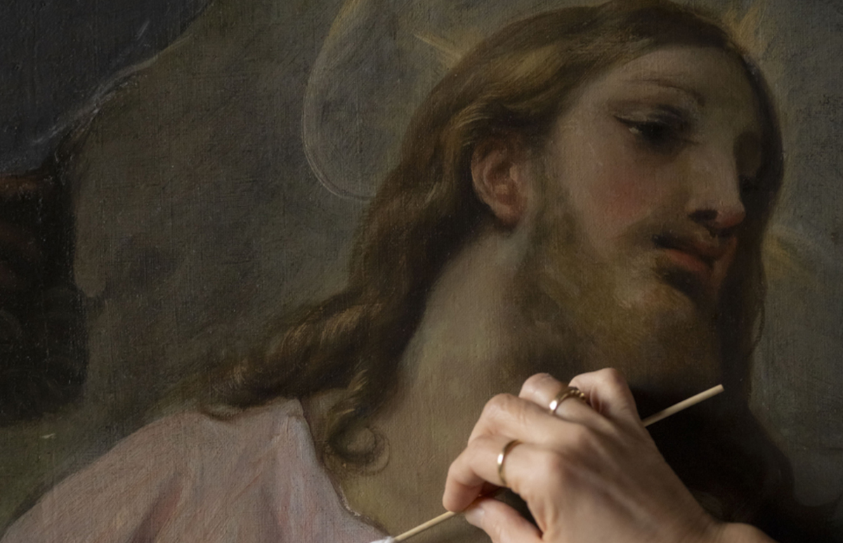 La restaurata Samaritana al pozzo di Luca Giordano entra nel percorso di Palazzo Grimani a Venezia