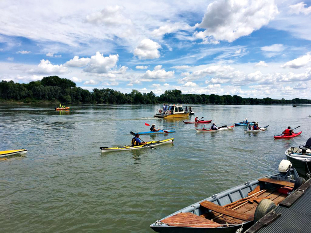 Die Strecke Revere - Sermide