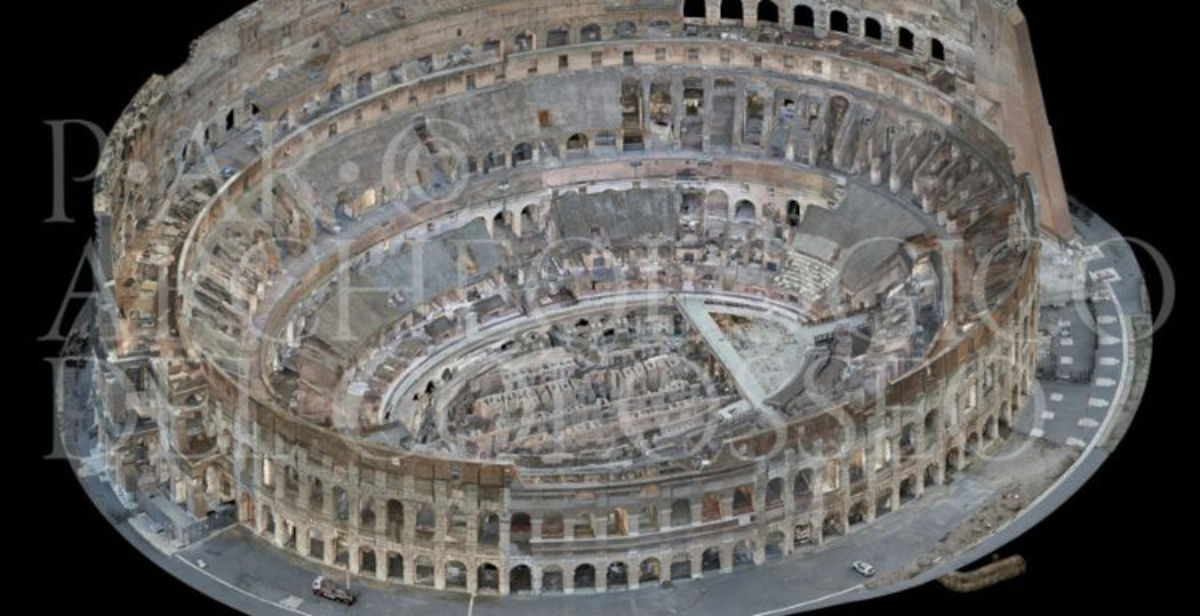 Il Colosseo in 3D: completato il primo rilievo digitale integrato del monumento