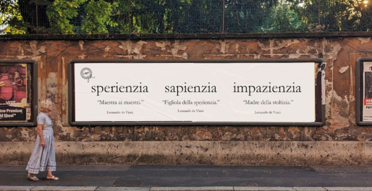 Le parole &ldquo;smarrite&rdquo; di Leonardo diventano un'installazione: l'opera di Sabrina D'Alessandro