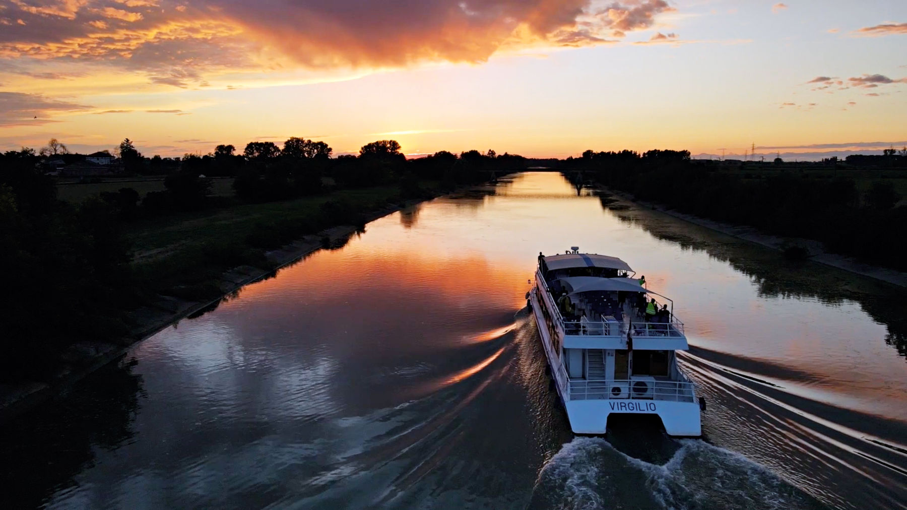 Il percorso Der heilige Benedikt Po – Revere