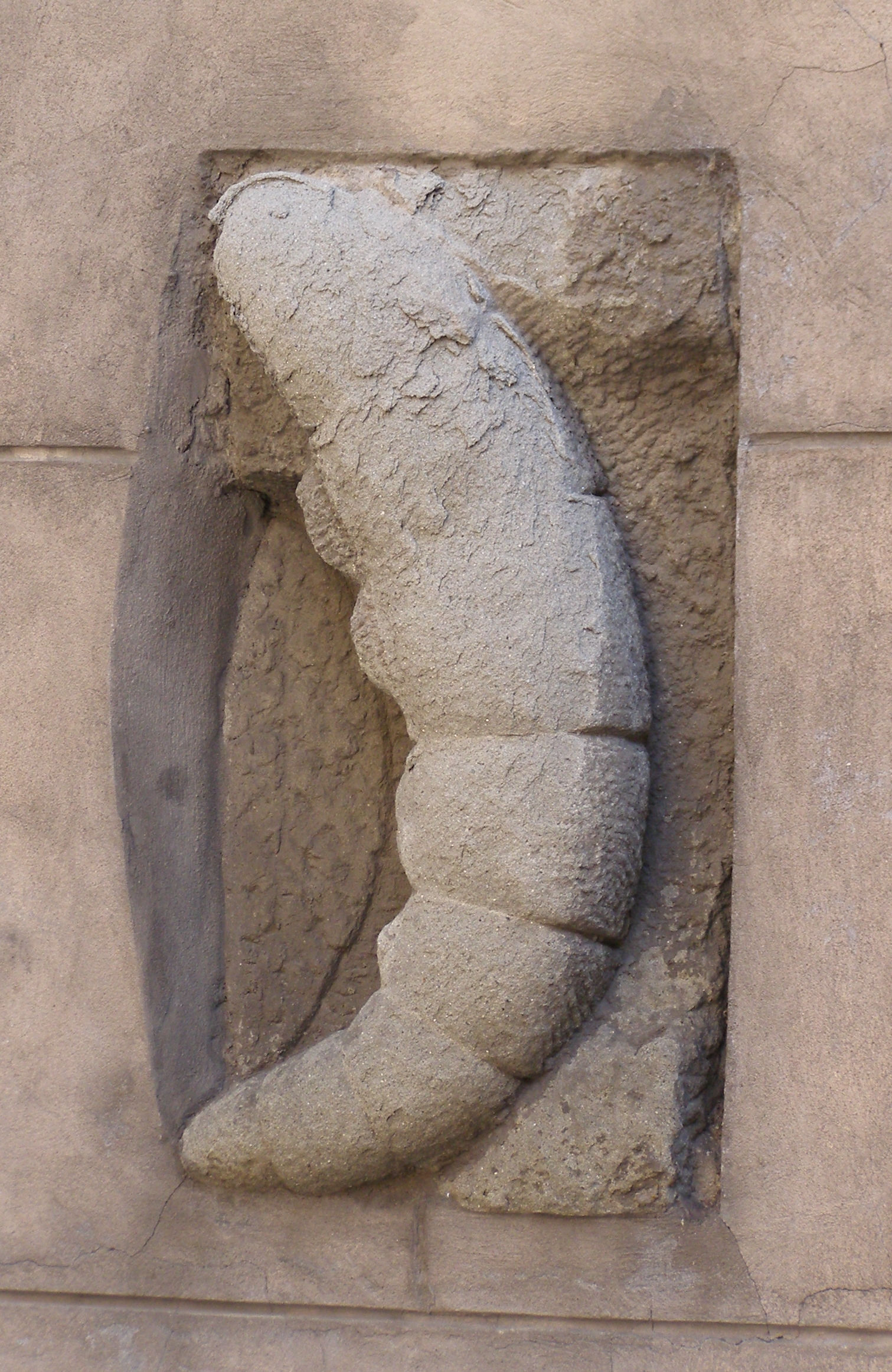 Sienne, Sculpture Contrada del Bruco. Photo : Wikimedia Commons - Andrzej Otrębski