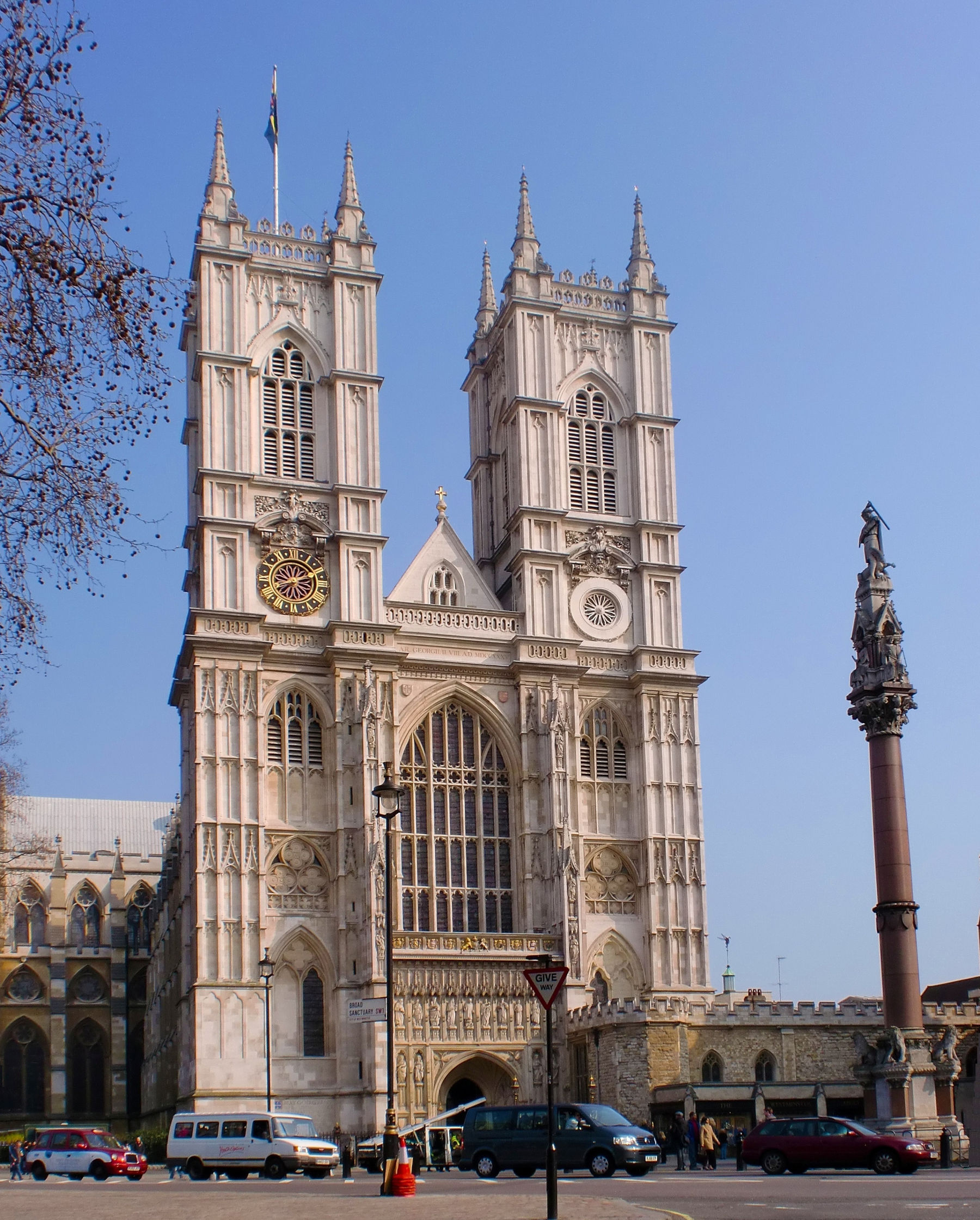 Abadía de Westminster, Londres. Foto: Rabanus Flavus