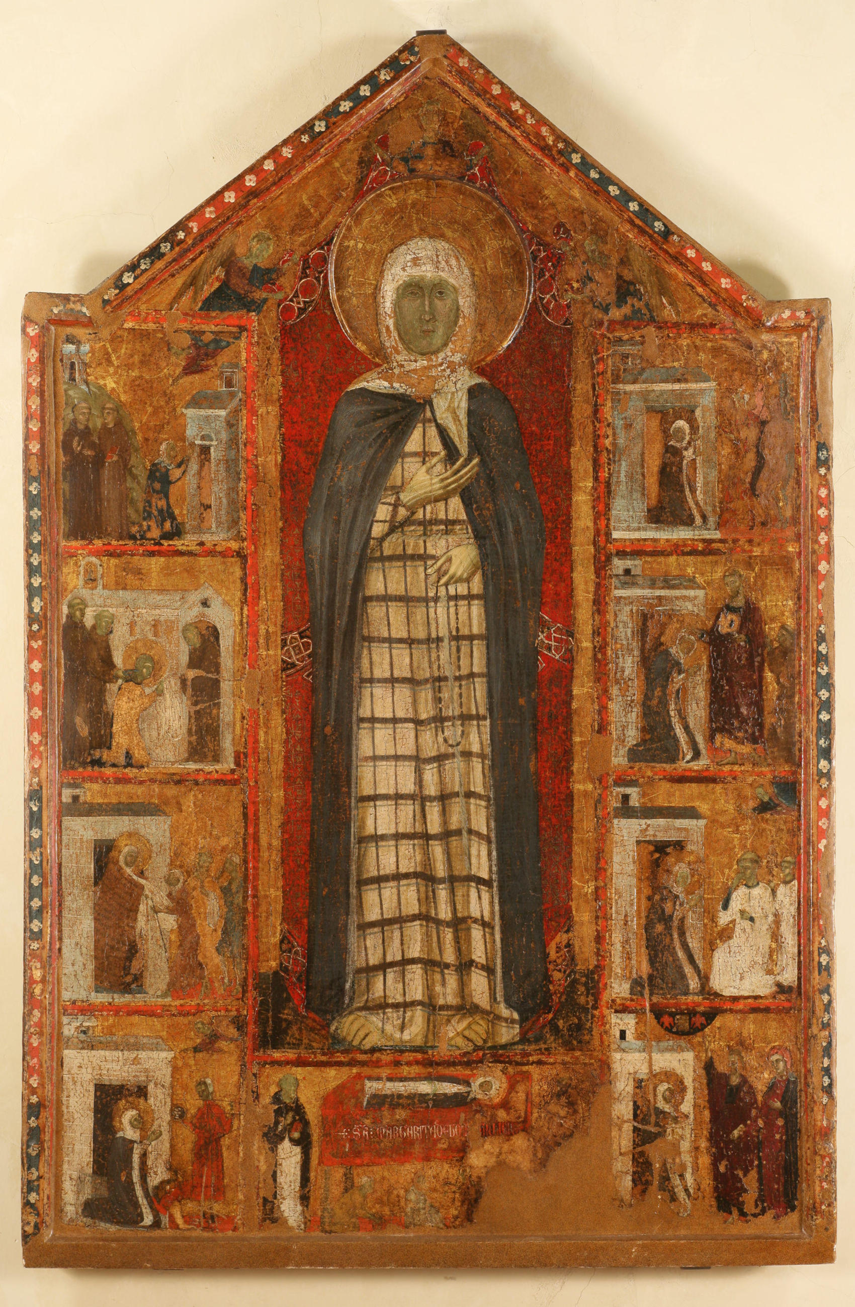 Histoires de tablettes de Marguerite de Cortone, Musée diocésain de Cortone