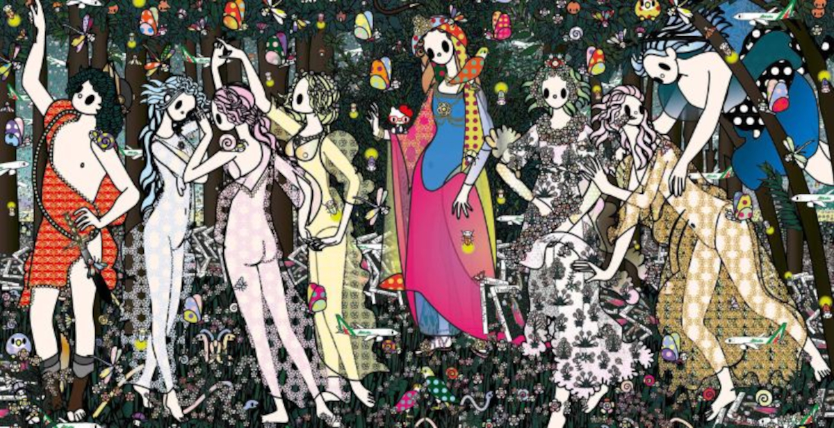 Finestre sull’Arte porta a TTG Rimini la Primavera di Botticelli reinterpretata da Tomoko Nagao