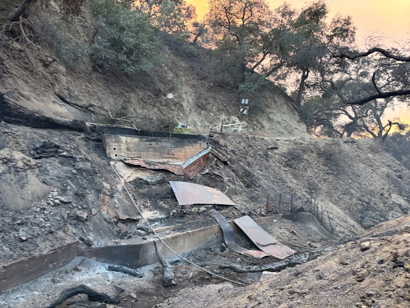 Le ranch Zorthian détruit par un incendie