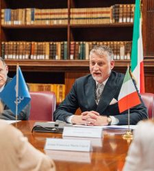 Agreement between ministry and ICCROM: guaranteed the institution temporary headquarters in Rome