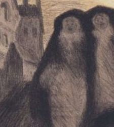Eine Ausstellung entdeckt Aleardo Kutufà wieder: eine Reise durch die Symbolik und die Träume des Mittelalters