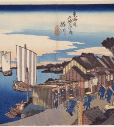 Hiroshige lungo la Tōkaidō: il MAO espone 19 stampe della celebre serie