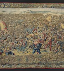 Une grande exposition à Pavie sur la célèbre bataille de 1525. Des tapisseries la représentant sont prêtées par Capodimonte.