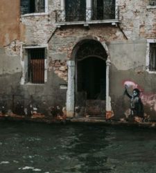 The rescue of Banksy's mural in Venice has been completed