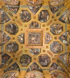Mantova, via al restauro del soffitto della Camera di Amore e Psiche a Palazzo Te