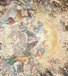 Florence, la chapelle Del Giglio-Neri de l'église Santa Maria Maddalena de' Pazzi restaurée