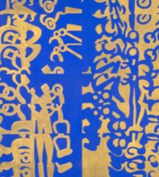 Carla Accardi a Verona: in mostra i dipinti in oro e argento del 1964-1965