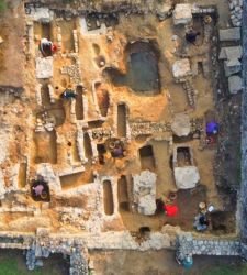 Neue Funde und Überreste eines Gebäudes kommen bei Ausgrabungen im Archäologischen Park von Castelseprio wieder zum Vorschein