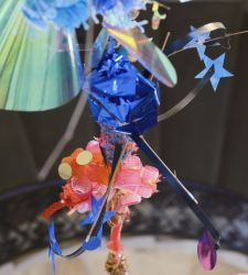 Vérone, le Palazzo Maffei accueille une nouvelle installation spécifique : Cometa d'Anna Galtarossa.