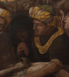 Pompeji, ein neu entdecktes Gemälde, das Mantegna zugeschrieben wird. Es wird in den Vatikanischen Museen zu sehen sein