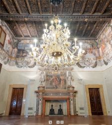 Bologna, entire cycle of frescoes in the Sala dei Carracci digitized in very high definition