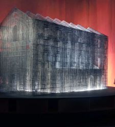 Bari, Edoardo Tresoldi creará una gran instalación de malla metálica: he aquí la maqueta