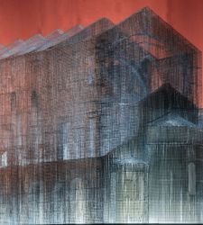 Part of Edoardo Tresoldi's work in Bari collapses during bad weather