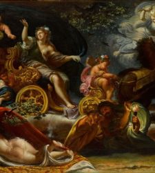 USA, rediscovered esoteric masterpiece by Fedele Fischetti painted for Raimondo di Sangro