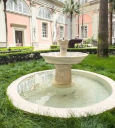 Rinascono le fontane del Giardino Orientale del MANN grazie a un restauro sostenuto da Art Bonus