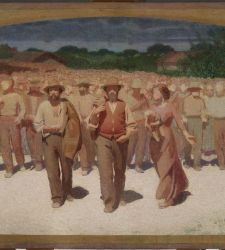 Two masterpieces by Boccioni and Pellizza enrich the Pinacoteca Divisionismo in Tortona