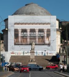 Comienzan las obras de restauración de la fachada de la Gran Madre di Dio de Turín, patrocinada por la empresa milanesa ONE.