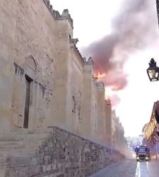 Espagne, incendie de la Grande Mosquée de Cordoue : monument sauvé, dégâts limités